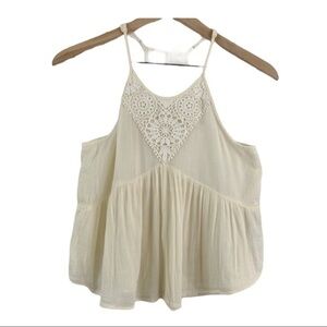 AMERICAN EAGLE Crochet Cami Tank Top